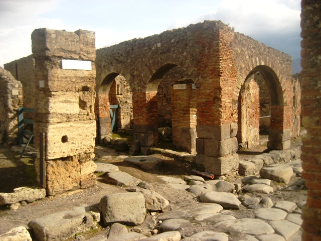 Parque arqueológico de Pompéia