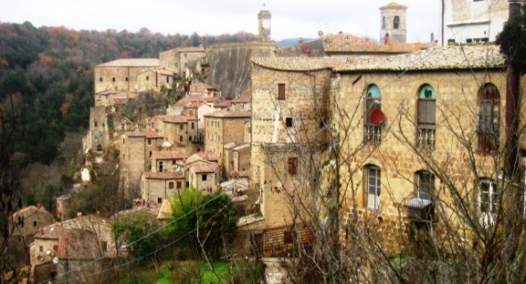 cidades medievais na Toscana