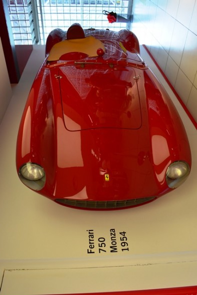 Modelo de uma Ferrari