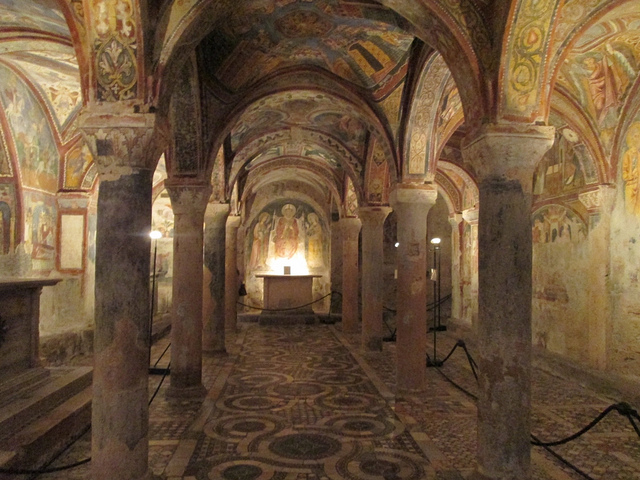 Cripta da catedral de Anagni