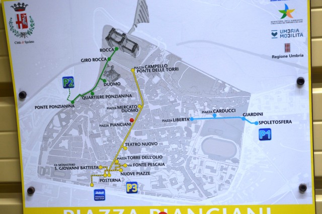 Mapa do centro histórico