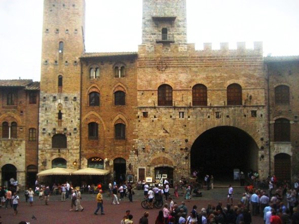 Centro histórico de san Gimignano