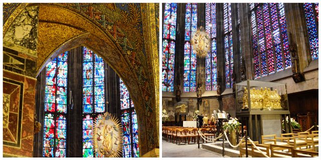 Interior da Catedral de Aachen